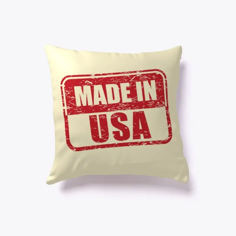 Made In USA Pillow