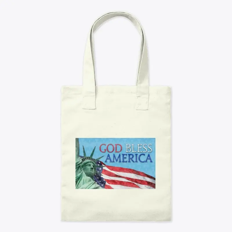 God Bless America Tote Bag