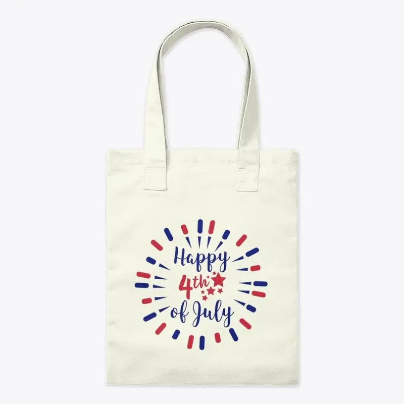 Happy 4th of July Tote Bag