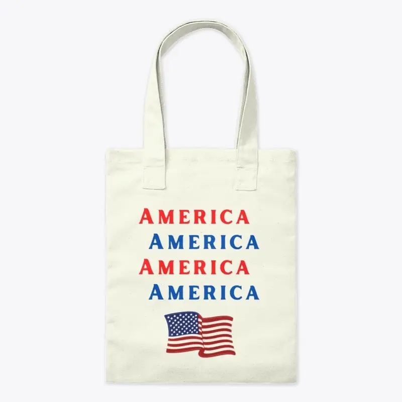 America Tote Bag