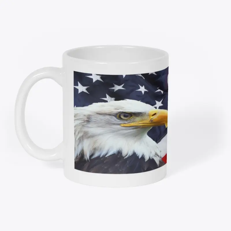 Eagle Flag Wrapped Mug