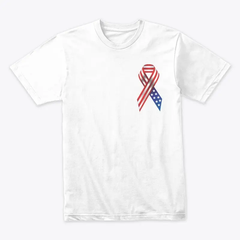 USA Ribbon T Shirt