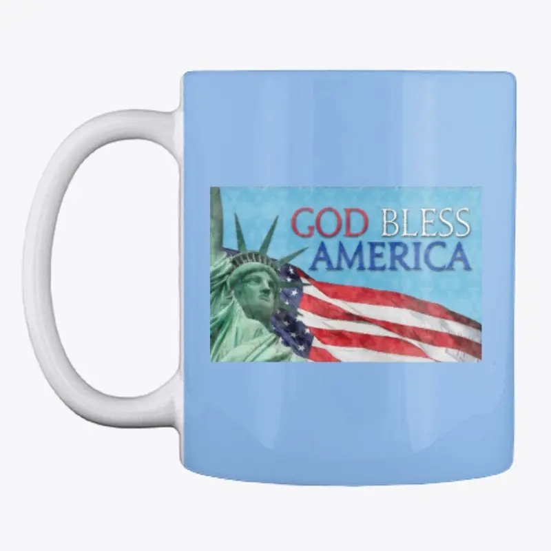 God Bless America Mug