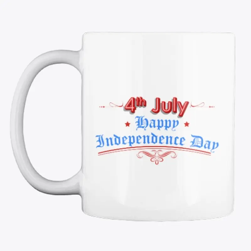 4th July Independence Day Mug