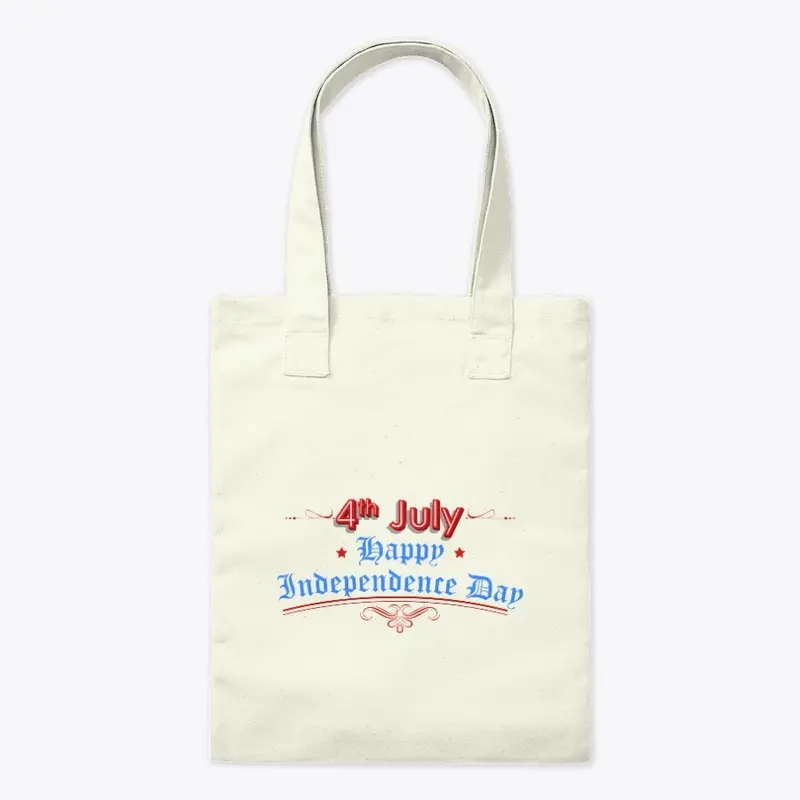 4th July Independence Day Tote Bag