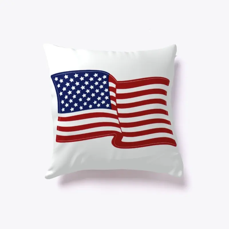 American Flag Pillow