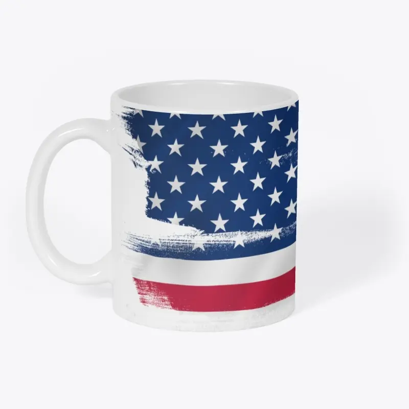 US Flag Mug